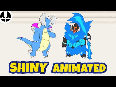🌟 Pokémon Legends Z-A SHINY Mega Evolutions ANIMATED