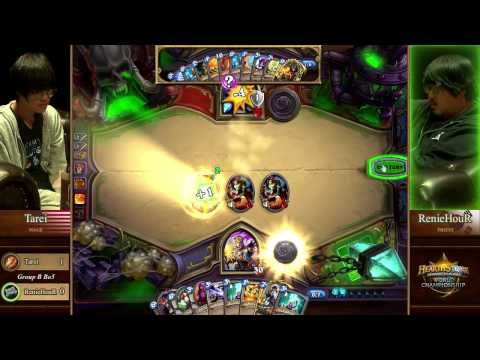 Tarei vs. RenieHouR - Group B - Match 4 - Hearthstone World Championship 2014