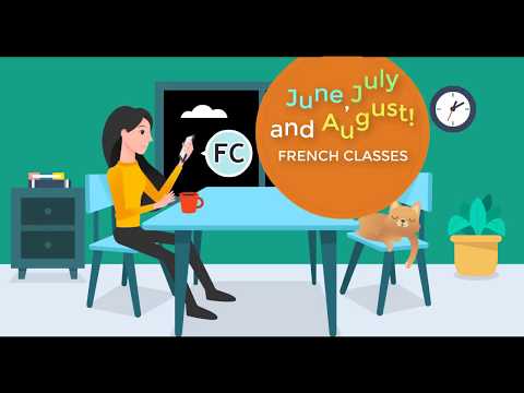 JUNE JULY AUGUST French Circles Courses