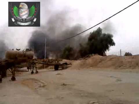 جولة برفقة كتيبة أحرار سوريا بعد السيطرة على كتيبة للدفاع الجوي والصواريخ قرب قرية الأفتريس في ريف دمشق