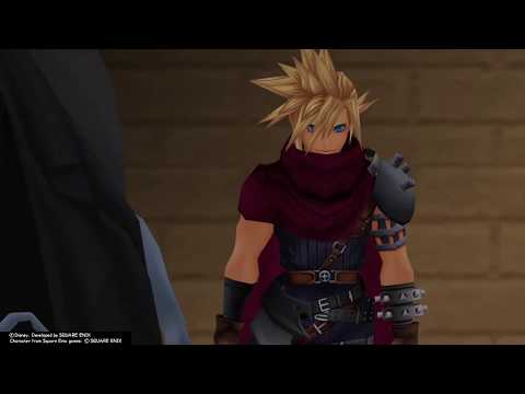 Kingdom Hearts Final Mix (PS4) Cutscene #159 Hades bargains with Cloud