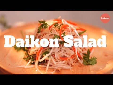 Daikon Salad, a Simple 2 Step Recipe