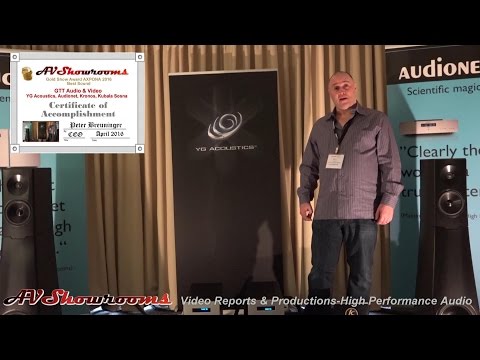 GTT Audio and Video, YG Acoustics, Audionet, Kronos, Kubala Sosna, Gold Show Winner AXPONA
