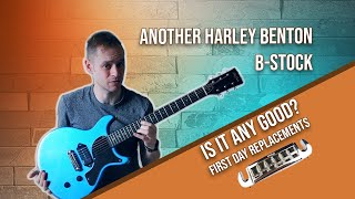 Video thumbnail for Another B-Stock - Harley Benton DC-Junior LTD Pelham Blue by ayeapprove