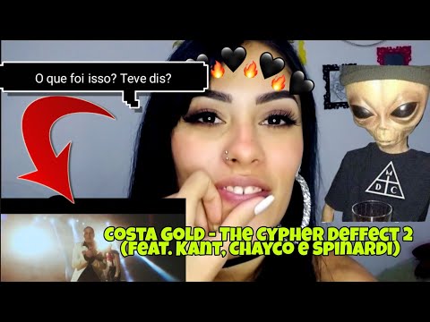 Costa Gold - The Cypher Deffect 2 (feat. Kant, Chayco e Spinardi) Clipe Oficial react comentado