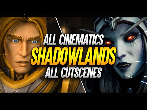 World Of Warcraft Shadowlands | All Cinematics and Cutscenes (Full Game Movie) [4K]