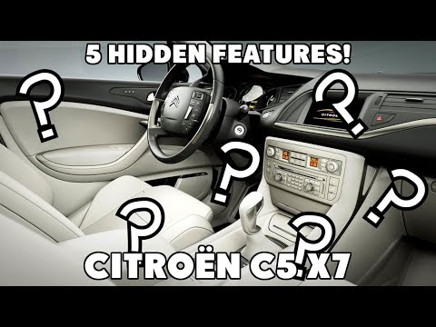 5 Secret Hidden Features Of the Citroen C5 X7!