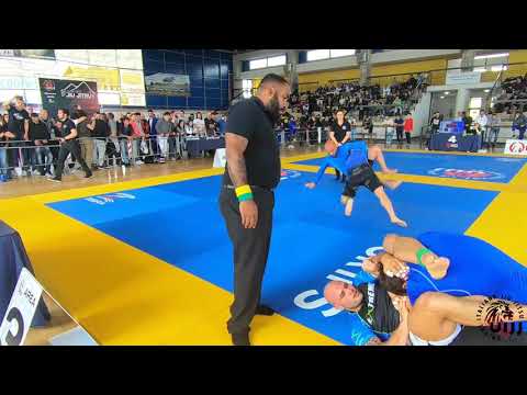 Napoli Jiu Jitsu Challenge 2019 - finale azzurra adulto assoluto - coletti vs minervini