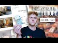 Living in The Cheapest City for a WEEK! (Europe)