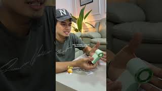 Kipas mini A1Mini, angin super kuat, baterai tahan lama, 100 level kipas #KipasMini #KipasPortable