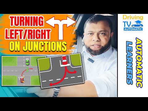 Turning Left and Right at Junctions Made Easy! - Step-by-Step Instruction