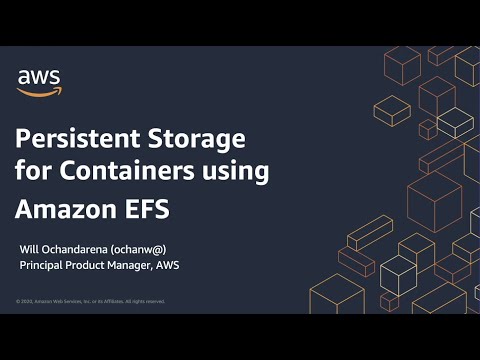 AWS Cloud Containers Conference - Persistent Storage on Containers