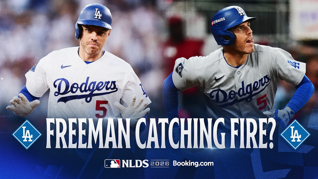 Freddie Freeman homers in back-to-back games for the Dodgers in the NLDS! 👀 | MLB Highlights