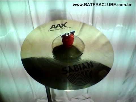 Sabian AAX X-Plosion Splash 11" Brilliant - BATERACLUBE.com.br