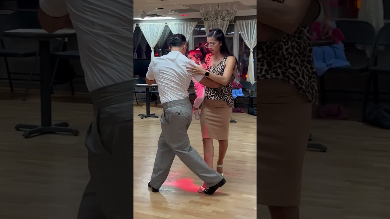 Ariel Leguizamon & Jesica Esquivel. Tango lessons: sacada. Zandunga. Washington DC June 5, 2023