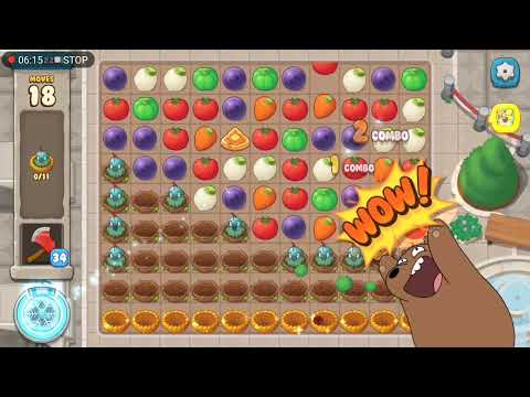 We Bare Bears Match3 Repairs level 2299