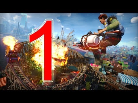 Sunset Overdrive walkthrough part 1 E3 Walkthrough Sunset Overdrive gameplay lets play