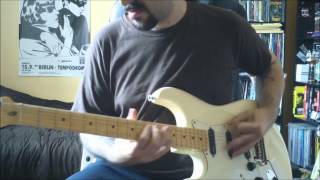 Joe Satriani - Can't Slow Down - guitar cover - full HD