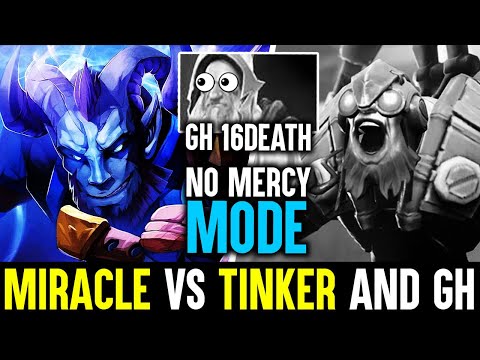 Miracle Shows No Mercy Mode To His Best Mate Gh And Notail Tinker  - Rip Signature Hero Dota 2