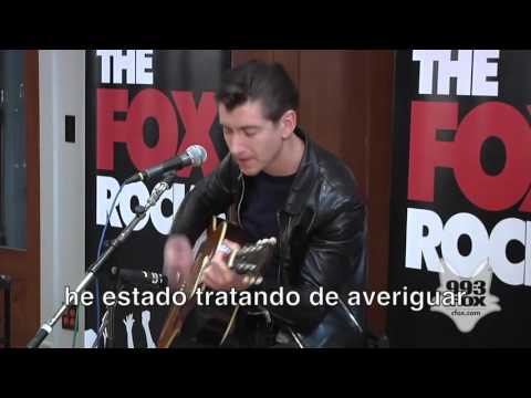 Reckless Serenade (Subtitulos Español) - Arctic Monkeys Acoustic fox radio