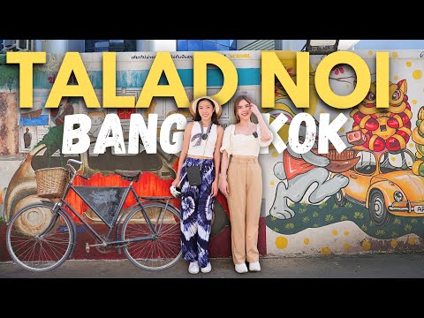 O bairro mais antigo de Bangkok - Talad Noi - Becos escondidos, arte de rua, bons e velhos cafés🇹🇭