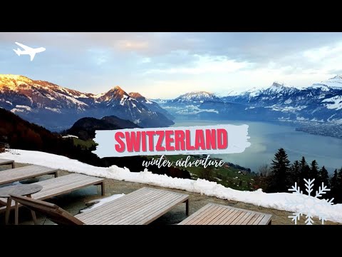 Switzerland in  winter Top 10 Must Visit Places ❄️⛷️