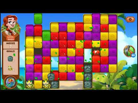 Lost Island Blast Adventure Level 2029 - NO BOOSTERS 🏝️ | SKILLGAMING ✔️