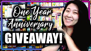 BOARD GAME GIVEAWAY!!!* 🎊 | 1 Year Youtube Anniversary! 🎉