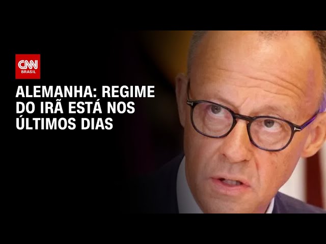 Liderança do Irã está nos "últimos dias e semanas", diz Merz | BASTIDORES CNN