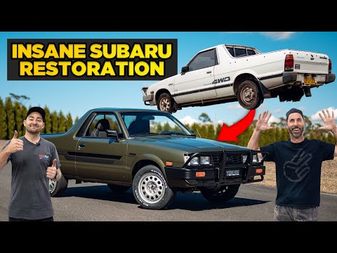Turning a Barn Find Subaru Brumby into the Ultimate Daily Ute