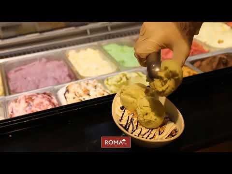 Roma Dondurma - Delizia Sunumu