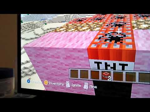 Exploding A Giant Penis On Minecraft