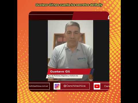 Gustavo Gil revela los secretos detrás del Rally en Achiras