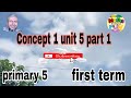 Concept 1 Unit 5 Part 1 Primary 5