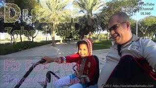 preview picture of video 'GoPro | Zabeel Park Dubai | Fit For Fun | GoCart Ride (Tricycle) | 2 Camera Views | #2'