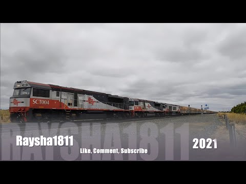 1PM9 - SCT004-SCT003-CSR007 (SCT) Gheringhap - Australian Trains by Raysha1811