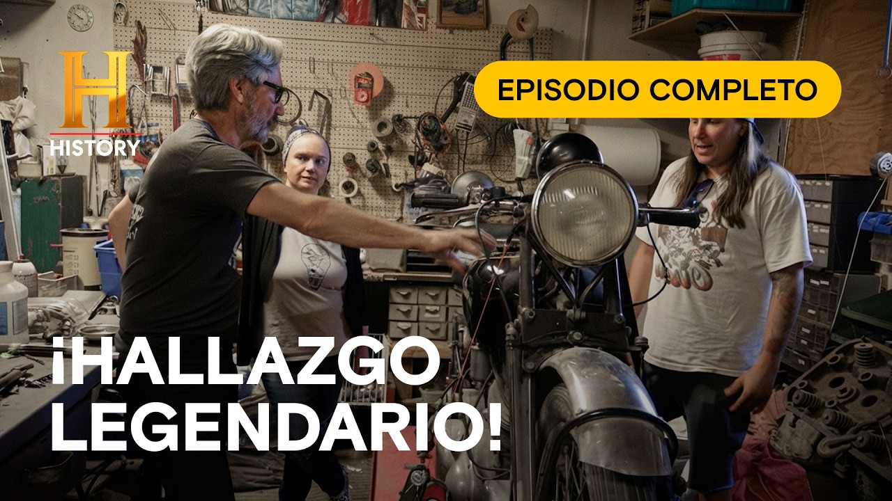 🏍️ La motocicleta Vincent que estuvo oculta por décadas - Cazadores de Tesoros - Episodio Completo