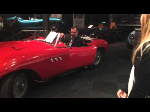 The "Ockelbo-Ferrari" firing up at GranTurismo Expo (2015) in Stockholm