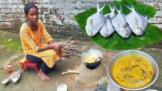 Traditional Pomfret Fish Curry With Hand-Ground Masala