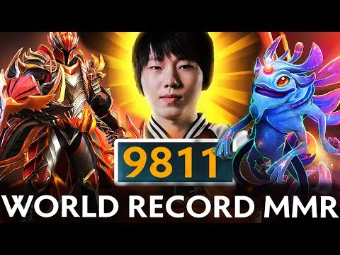 PAPARAZI 9811MMR ABSOLUTE WORLD RECORD IN DOTA 2 HISTORY