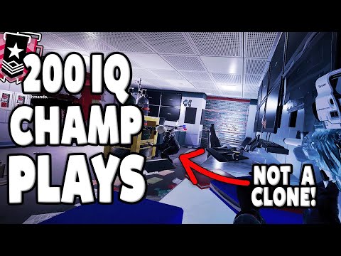 200 IQ Champion Plays Rainbow Six Siege