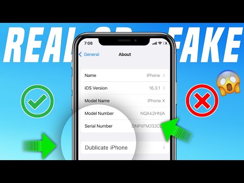 How to check iphone real or fake with serial number|Check iphone original or fake with serial number