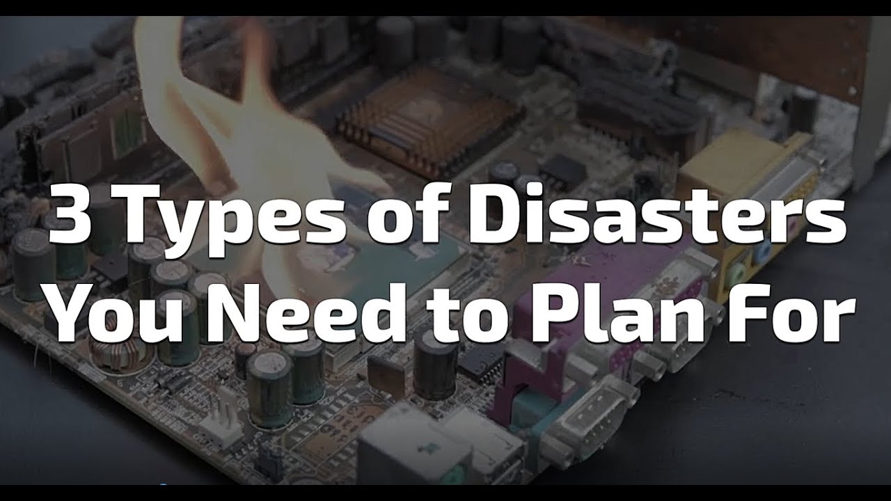 3 Types of Disasters