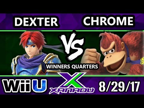 S@X 217 - Dexter (Roy) Vs. Chrome Kingfisher (Donkey Kong) - SSB4 Winners Quarters - Smash 4