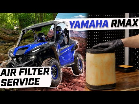 How To Service the Air Filters on a Yamaha Wolverine RMAX 1000