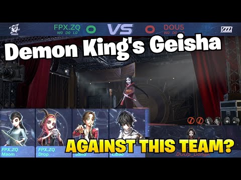 COA VI CN Day 5 / DEMON KING'S GEISHA AGAINST THIS TEAM? | DOU5 vs FPQ.ZQ | Identity V