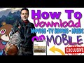 How To Download UNLIMITED MUSIC MOVIES TV SHOWS On IOS Iphone Ipod Ipad