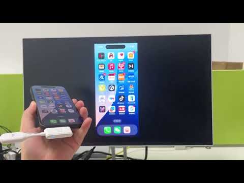 Wireless USB C to HDMI Transmitter and Receiver Kit Mirroring Screen Wirelessly - True Plug and Play