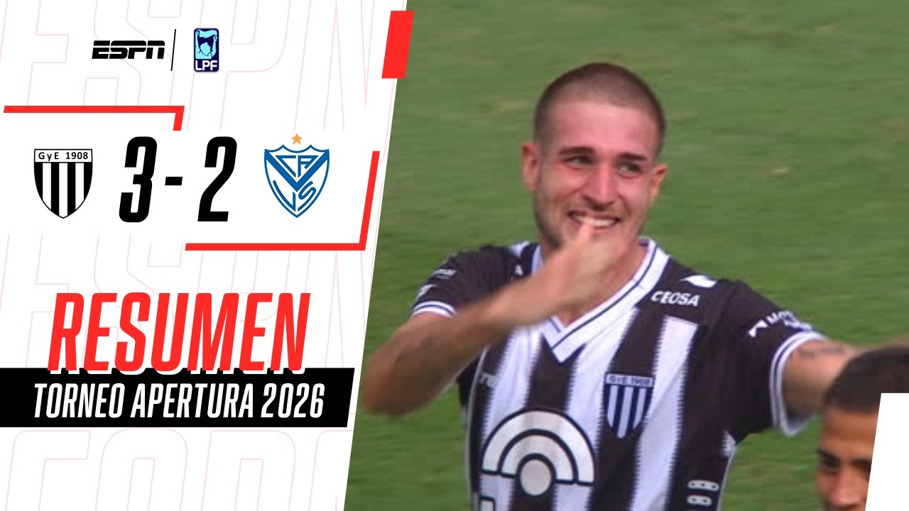EL LOBO SE LO DIO VUELTA AL FORTÍN EN UN PARTIDAZO DEL APERTURA | Gimnasia (M) 3-2 Vélez | RESUMEN