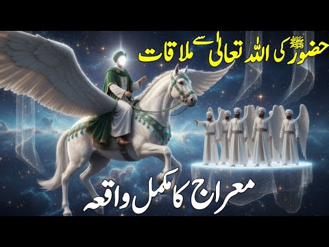 Hazrat Muhammad saw ka safar e Miraj | Waqia Meraj | Huzoor saw aor Allah ki mulakat | 27 rajab